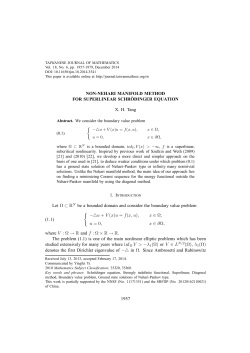 NON-NEHARI MANIFOLD METHOD FOR SUPERLINEAR SCHR