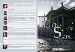 JUDY MCKEEVER Judy joined Balally Players in 2000 and since