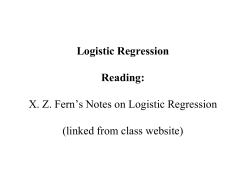 CSE 5584 Evolutionary Computation Winter Quarter, 2003 Instructor