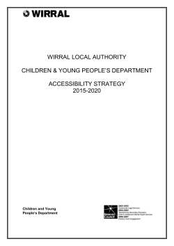 Accessibility Strategy 2015 to 2020