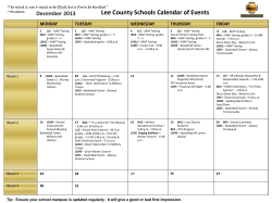 Slide 1 - Lee County School District
