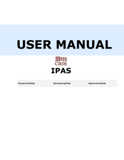 Accounts - User Manual