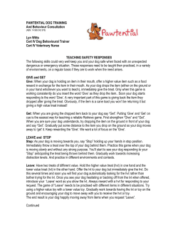 PAWTENTIAL DOG TRAINING And Behaviour Consultation (ABN