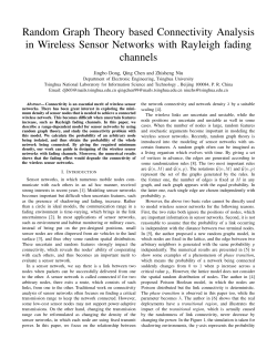 Random Graph Theory based Connectivity Analysis in Wireless