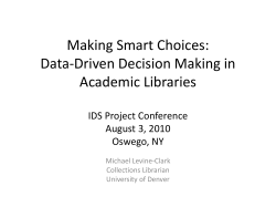 Choice - IDS Project