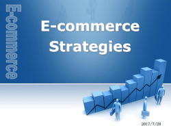 E-commerce Strategies