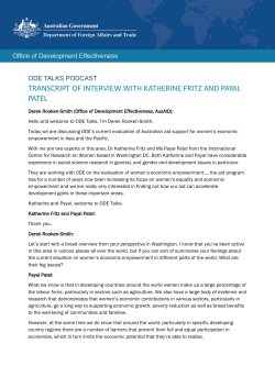 Factsheet Title (Heading1) - Department of Foreign Affairs and Trade
