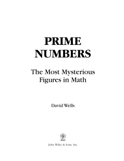 prime numbers - Arvind Gupta