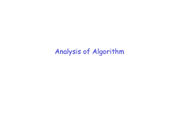 Big O Notation