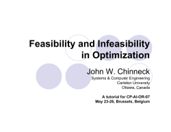 Analyzing Infeasible Optimization Models