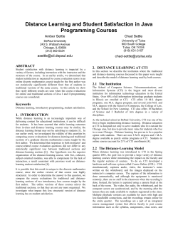 Distance learning and discrete mathematics