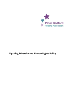 Equality, Diversity and Human Rights Policy