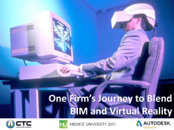 One Firm`s Journey to Blend BIM and Virtual Reality