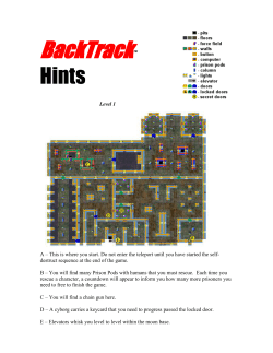 Hints Tips and Maps