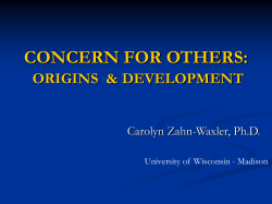 Childhood Precursors of Depressive Symptoms and Disorders in