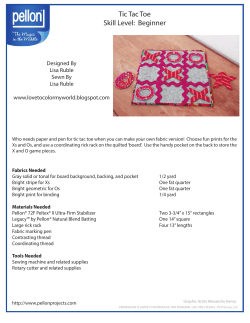 Tic Tac Toe Skill Level: Beginner