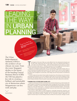 LEADING THE WAY IN Urban Planning