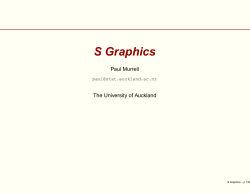 S Graphics - The University of Auckland