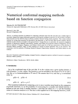 Numerical conformal mapping methods based on function conjugation