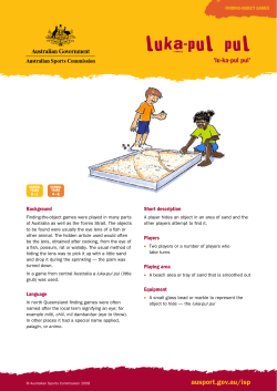 Luka-pul pul - Australian Sports Commission