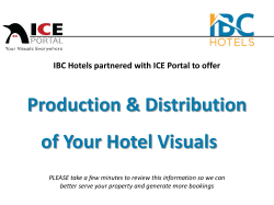 ICE Portal - IBC Hospitality Technologies