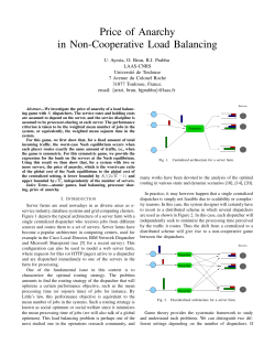 Price of Anarchy in Non-Cooperative Load Balancing