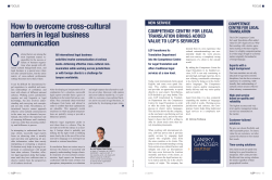 How to overcome cross-cultural barriers in legal business