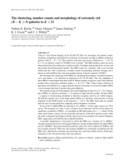 The clustering, number counts and morphology of extremely red (R