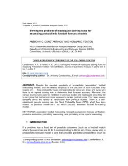 Solving the problem of inadequate scoring rules for assessing