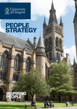 people strategy 2016 - 2020