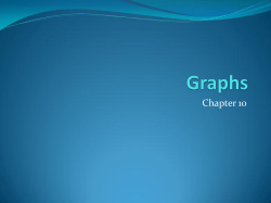 Graphs - Computer Science Department
