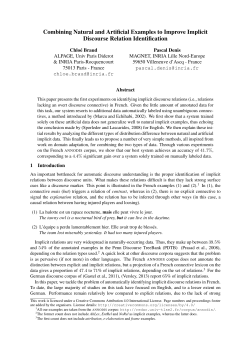 Combining Natural and Artificial Examples to Improve Implicit