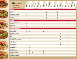 Allergen Information