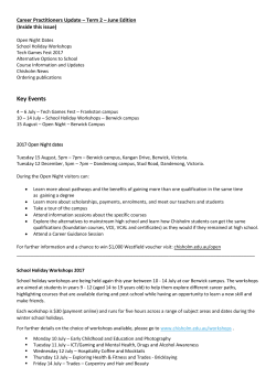 Career practitioners update - June 2017 (Word 261KB)