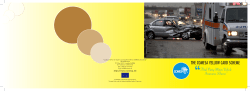 THE COMESA YELLOW CARD SCHEME Third Party Motor Vehicle