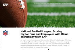 National Football League: Scoring Big for Fans and