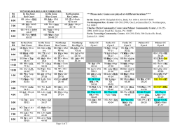 Page 4 of 5 ***Please note: Games are played at 4 different