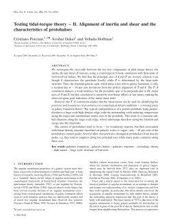 Testing tidal-torque theory &ndash; II. Alignment of inertia and shear and