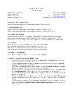 sue h. mialon - Sue Mialon`s