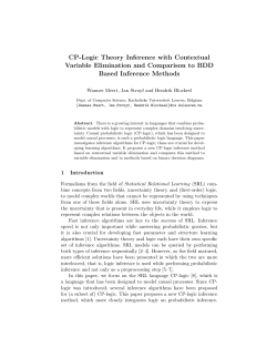 CP-Logic Theory Inference with Contextual Variable