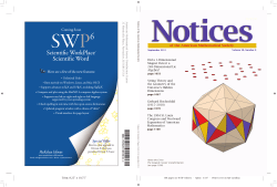 of the American Mathematical Society