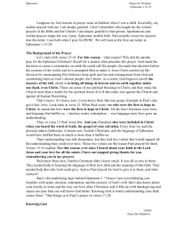 I suppose my first lessons in prayer came at bedtime when I was a