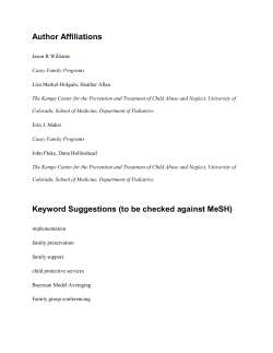 effectiveness article - University of Colorado Denver