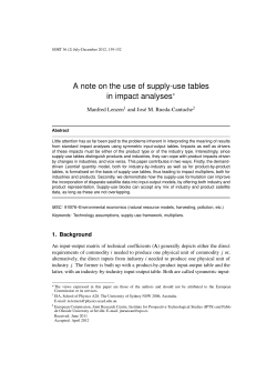 Idescat. SORT. A note on the use of supply