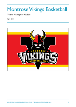 the Team Managers Guide