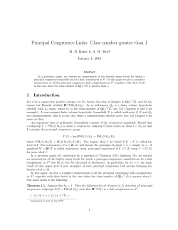Congruence Links: Class number greater than 1