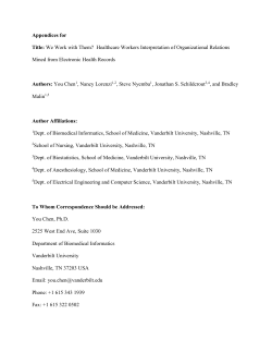 Appendix - Health Information Privacy Laboratory