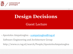DesignDecisions