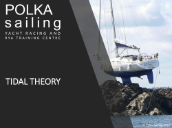 Coastal Skipper : YachtMaster Course - Tidal Theory