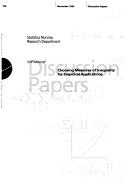 discussion papers 158